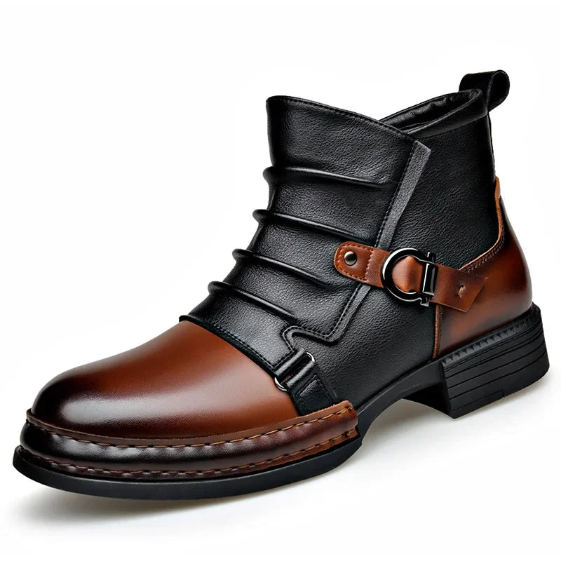 Fashion Casual Zipper Motorcycle Boots New Design