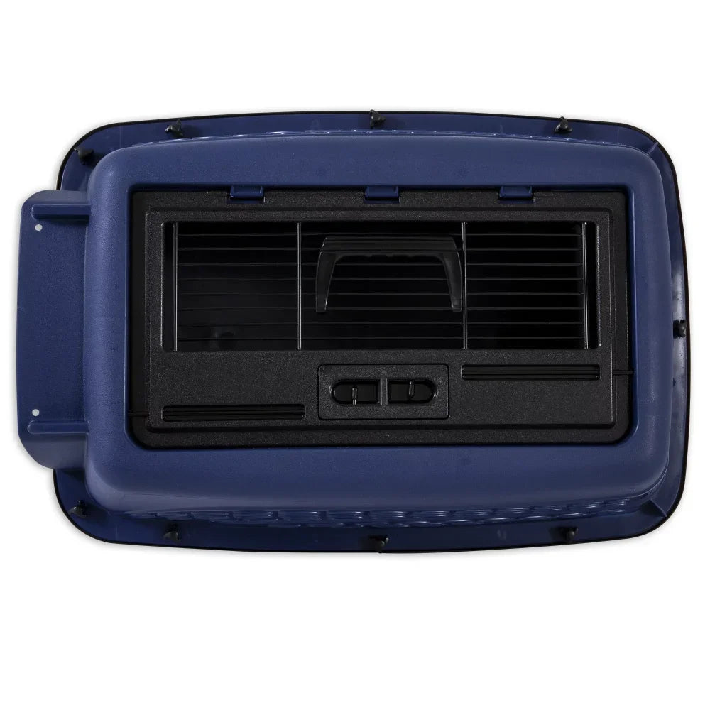 Load 2-Door 24" Plastic Pet Kennel for Dogs