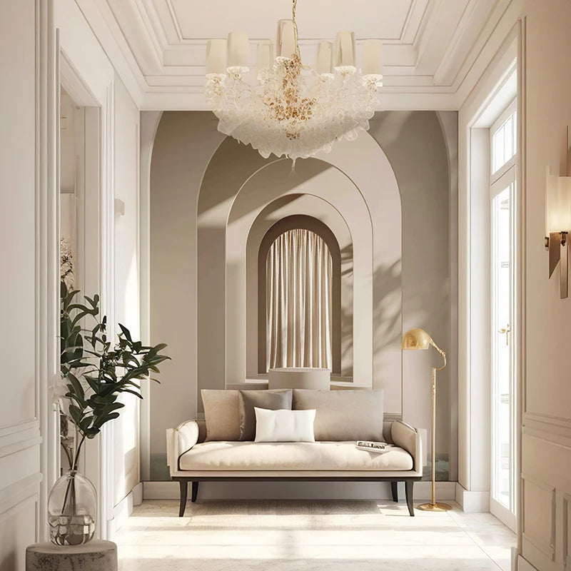 3D Arch Mural Wallpaper Self-adhesive Removable