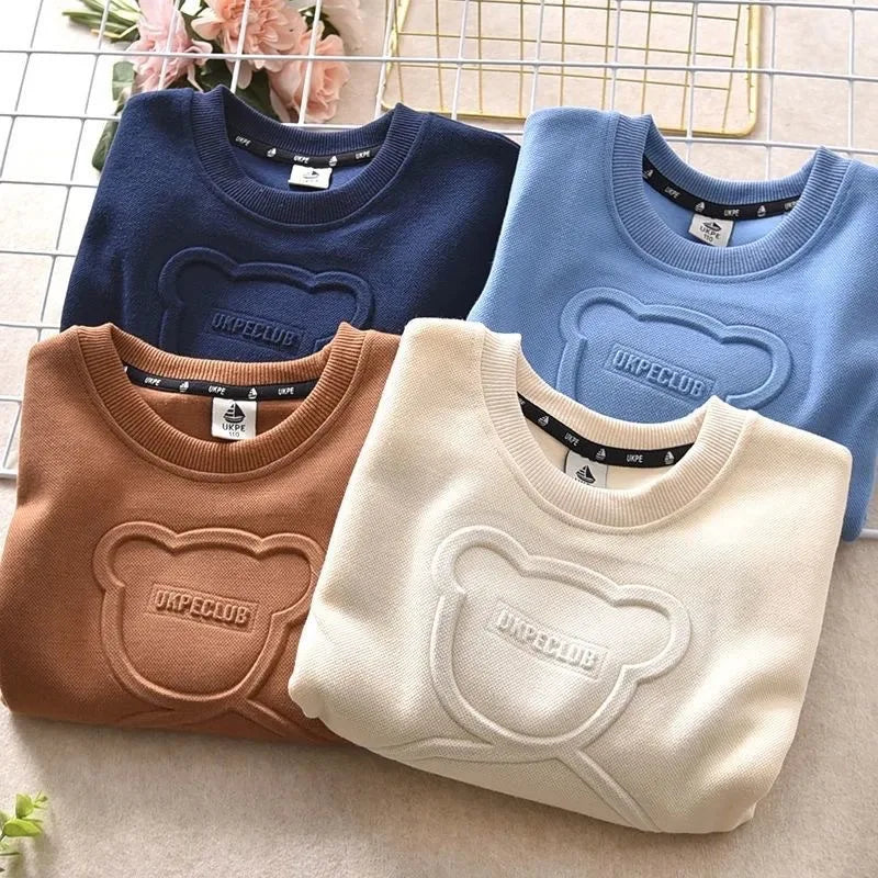 Children’s Cartoon Pattern Sweatshirt