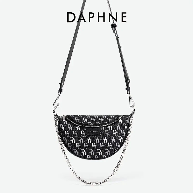High-quality Letter Pattern Chain Shell Bag