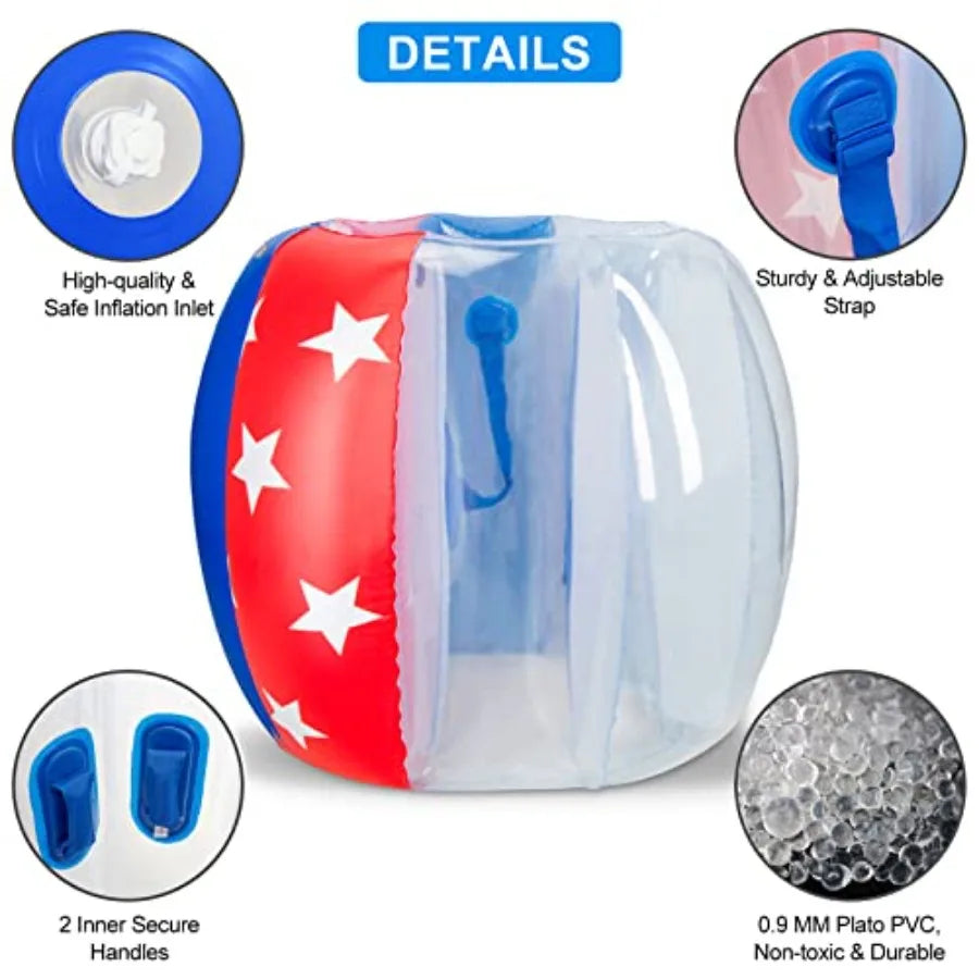 2 Pack Bumper Balls for Adults Teens
