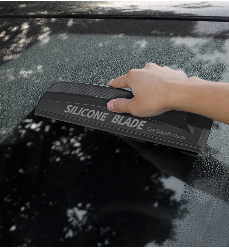 Non-Scratch Soft Silicone Handy Squeegee Car Drying Blade