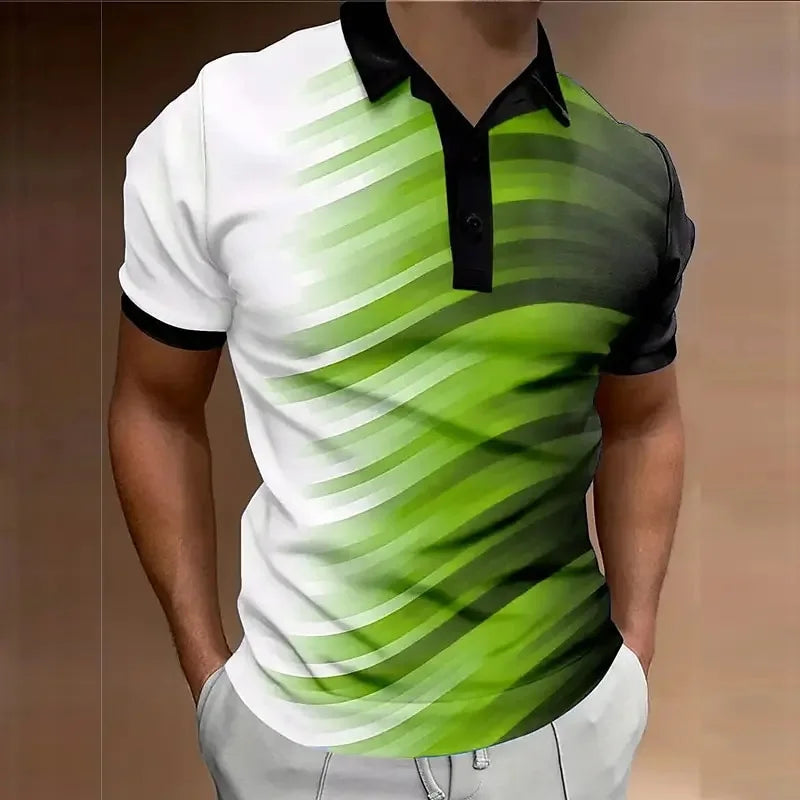 Gradient Men's Fashion Polo