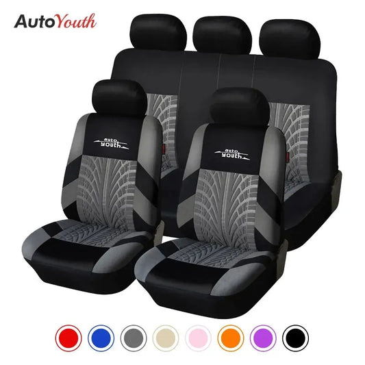 Embroidery Car Seat Covers Universal Fit