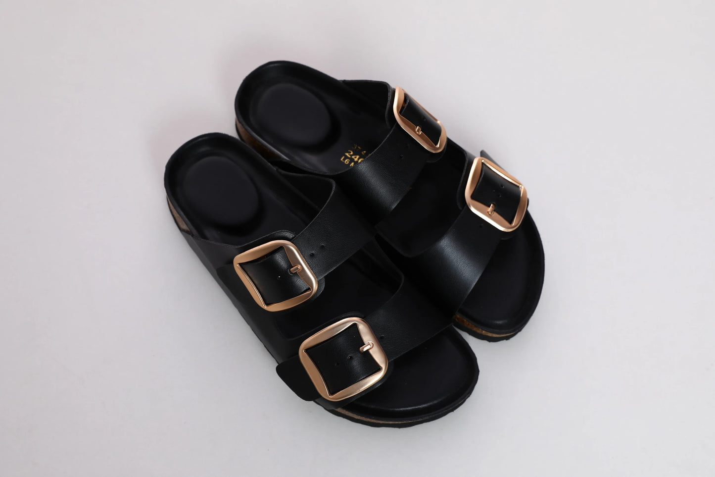 Comfortable Slip-Ons with Adjustable Buckle Straps