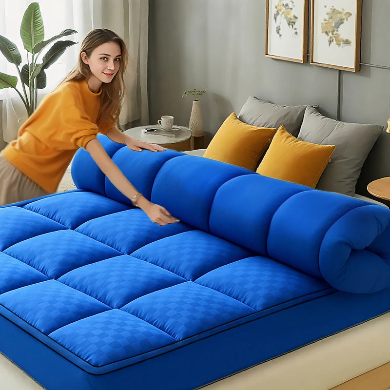 Extra Thick Mattress Topper Cooling Breathable Machine Washable