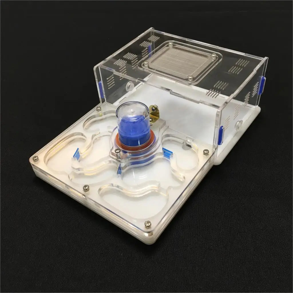 L Size Plane Design 9color Ant Farm Acrylic with Feeding Area