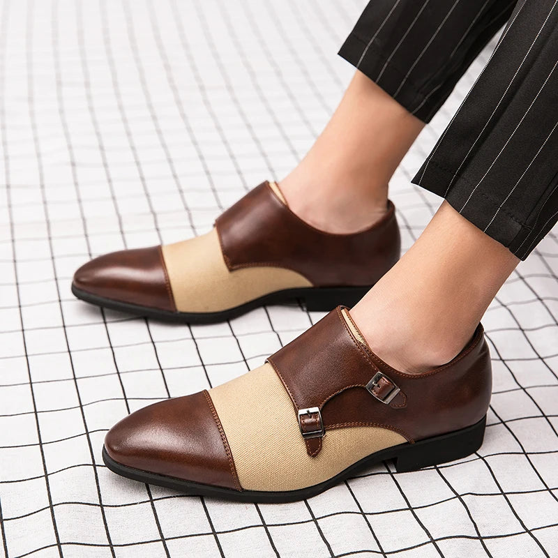 British Style Casual Business Men's Leather Shoes