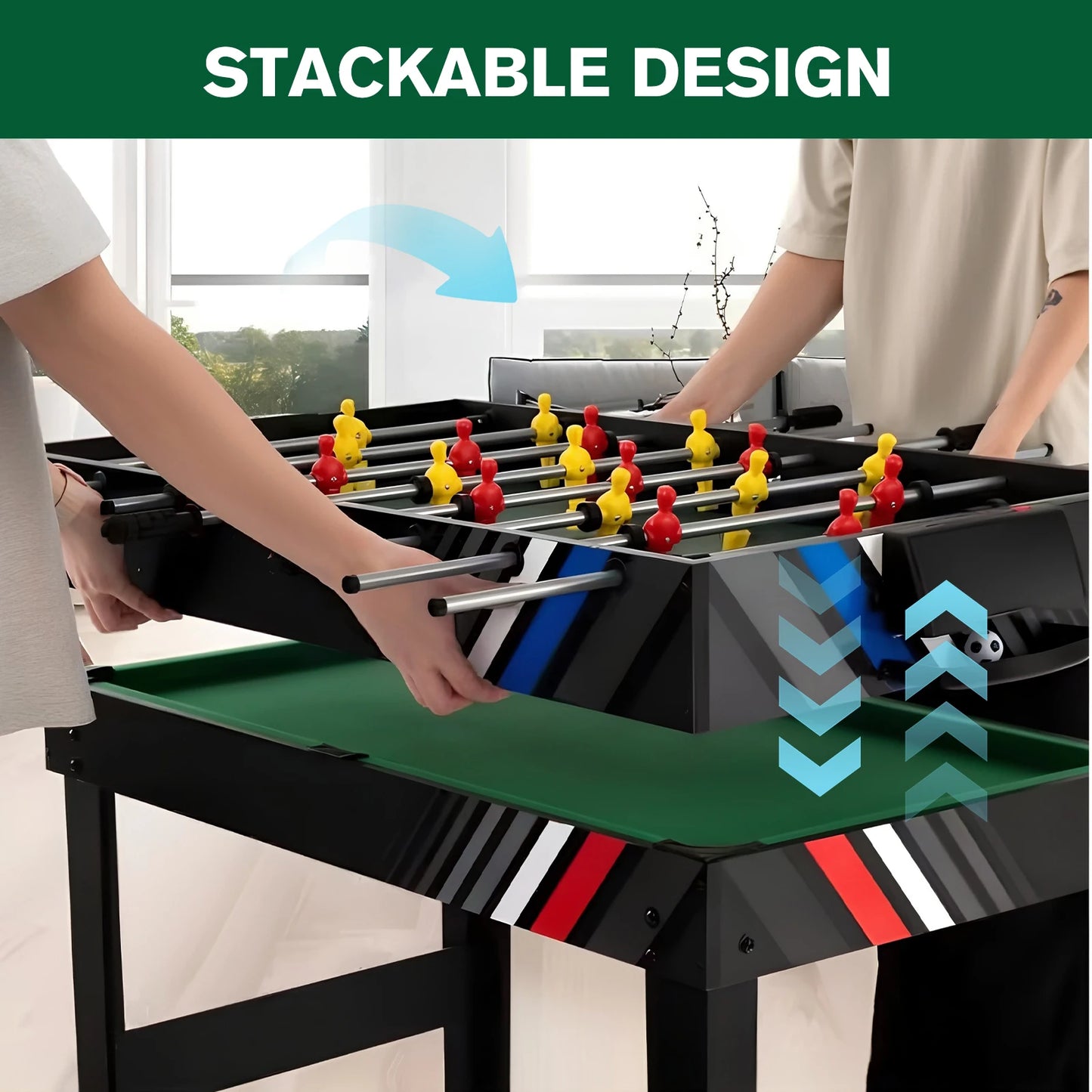 Multifunctional 4 in 1 game table