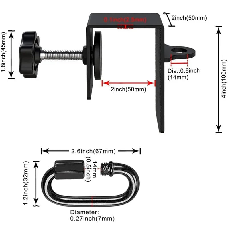 Door Mount Anchors For Body Weight Straps Strength Training Exercise Home