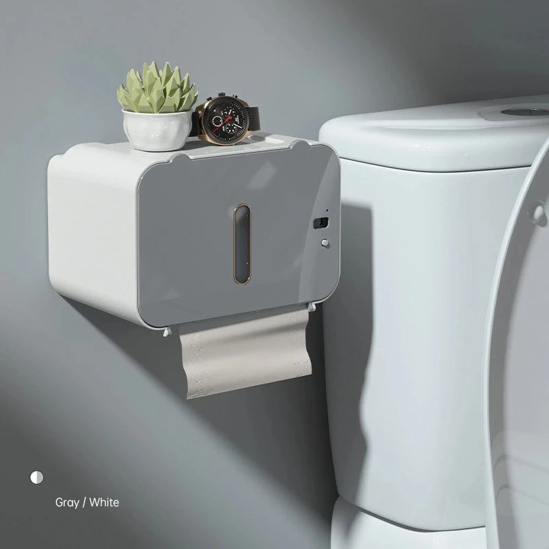 Automatic Wall-Mounted Toilet Paper Dispenser