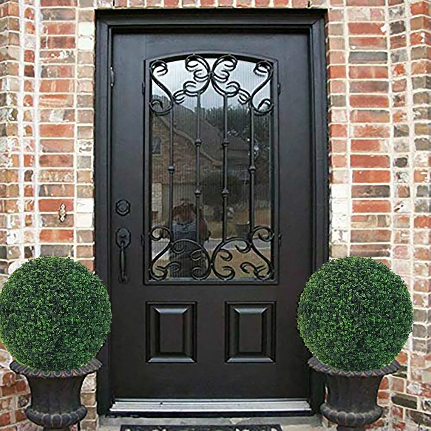 Green Topiary Decorative Grass Balls Home Garden