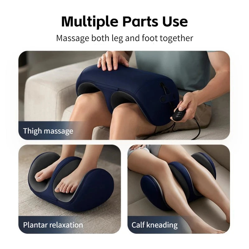 Newest 2 in 1 Shiatsu Foot Massager Tired Muscles Pain Relief