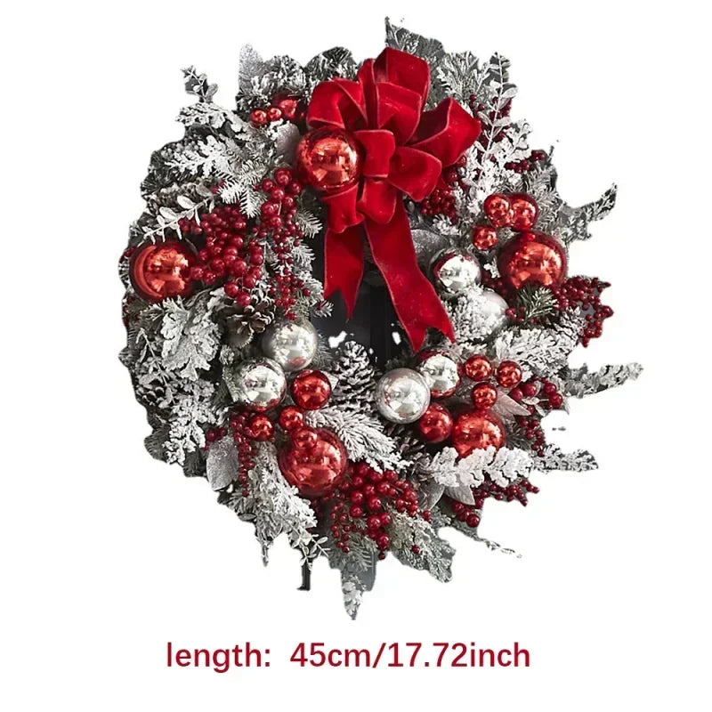 Front Door Christmas Wreath