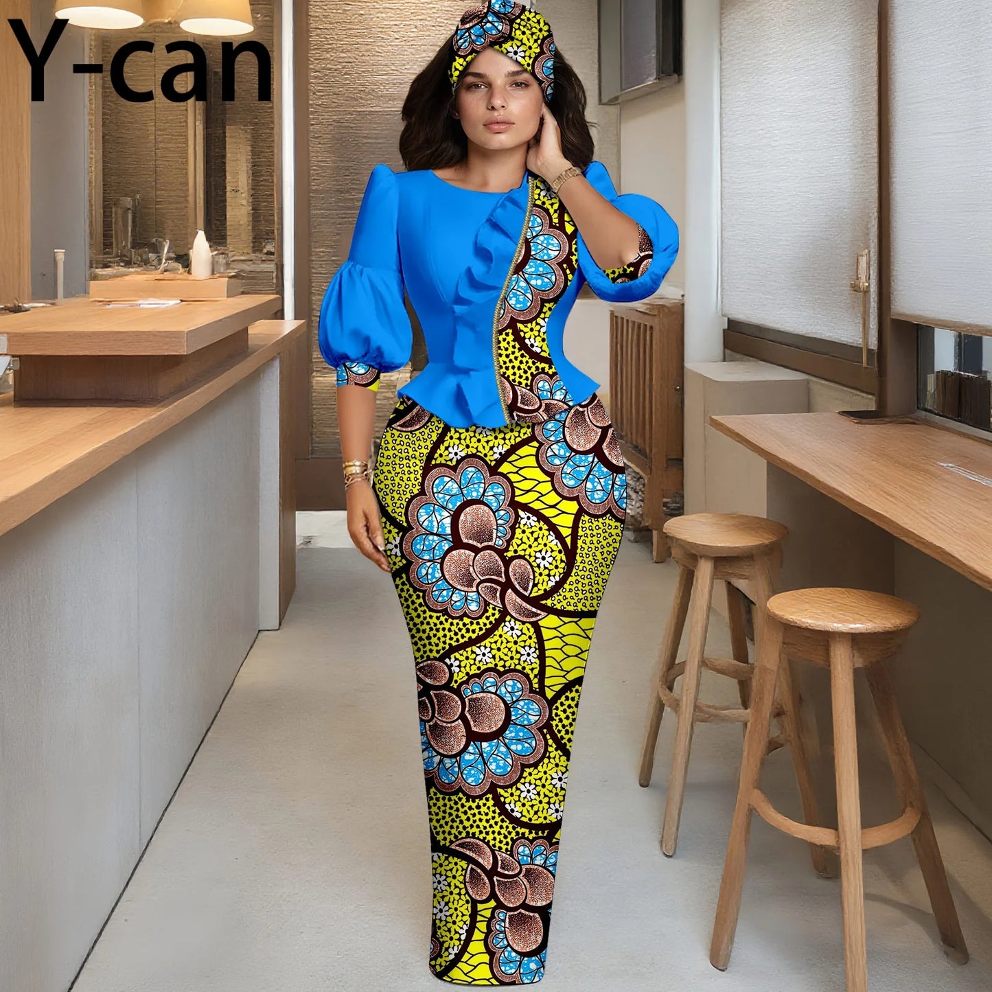 African Women Skirt Set