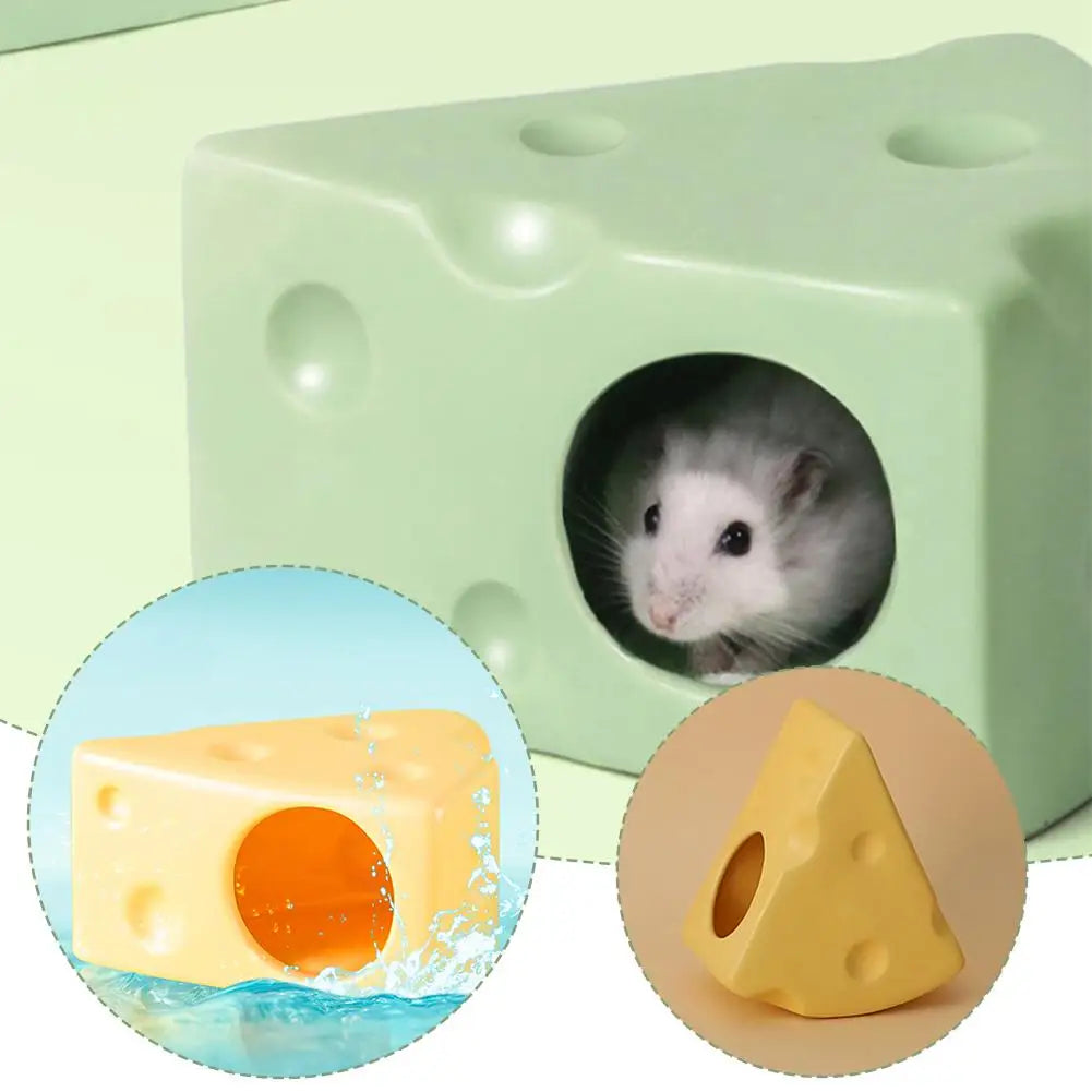 Cute Cheese Shape Small Pet Hiding House
