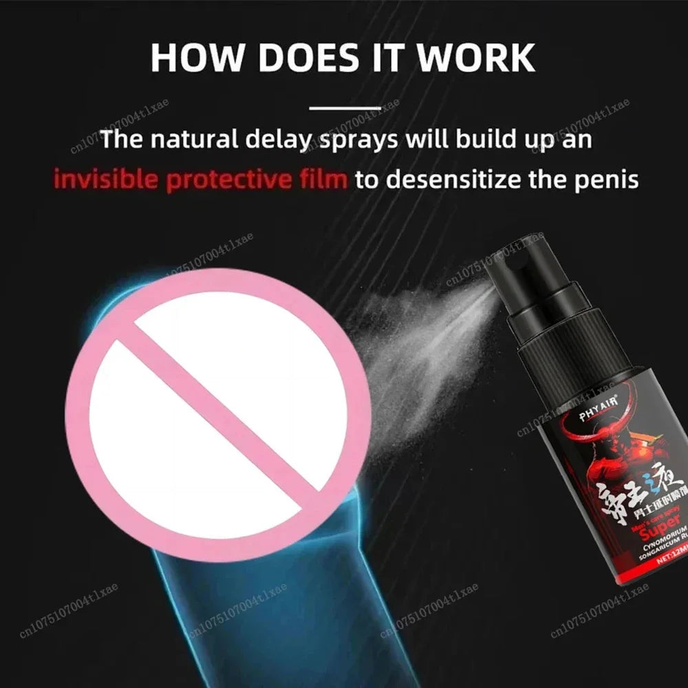 Men's Delay Time Spray Sexual Enhancement