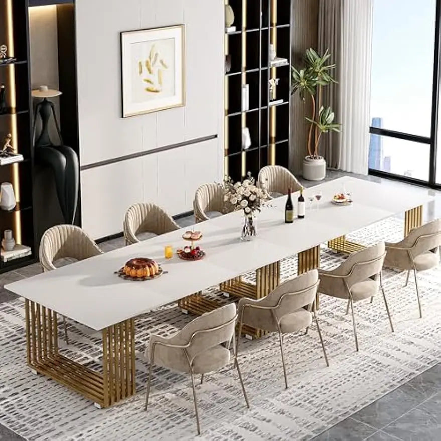 70.8 Inches Modern Dining Table for 6-8
