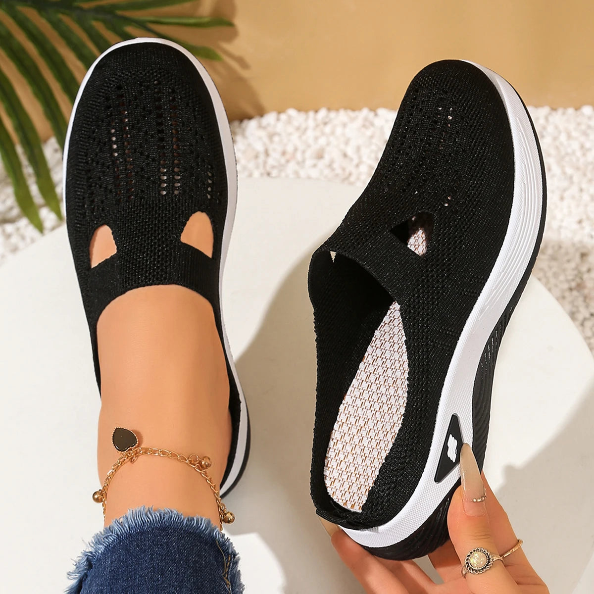 Comfortable Half Slipper Women's Shoes