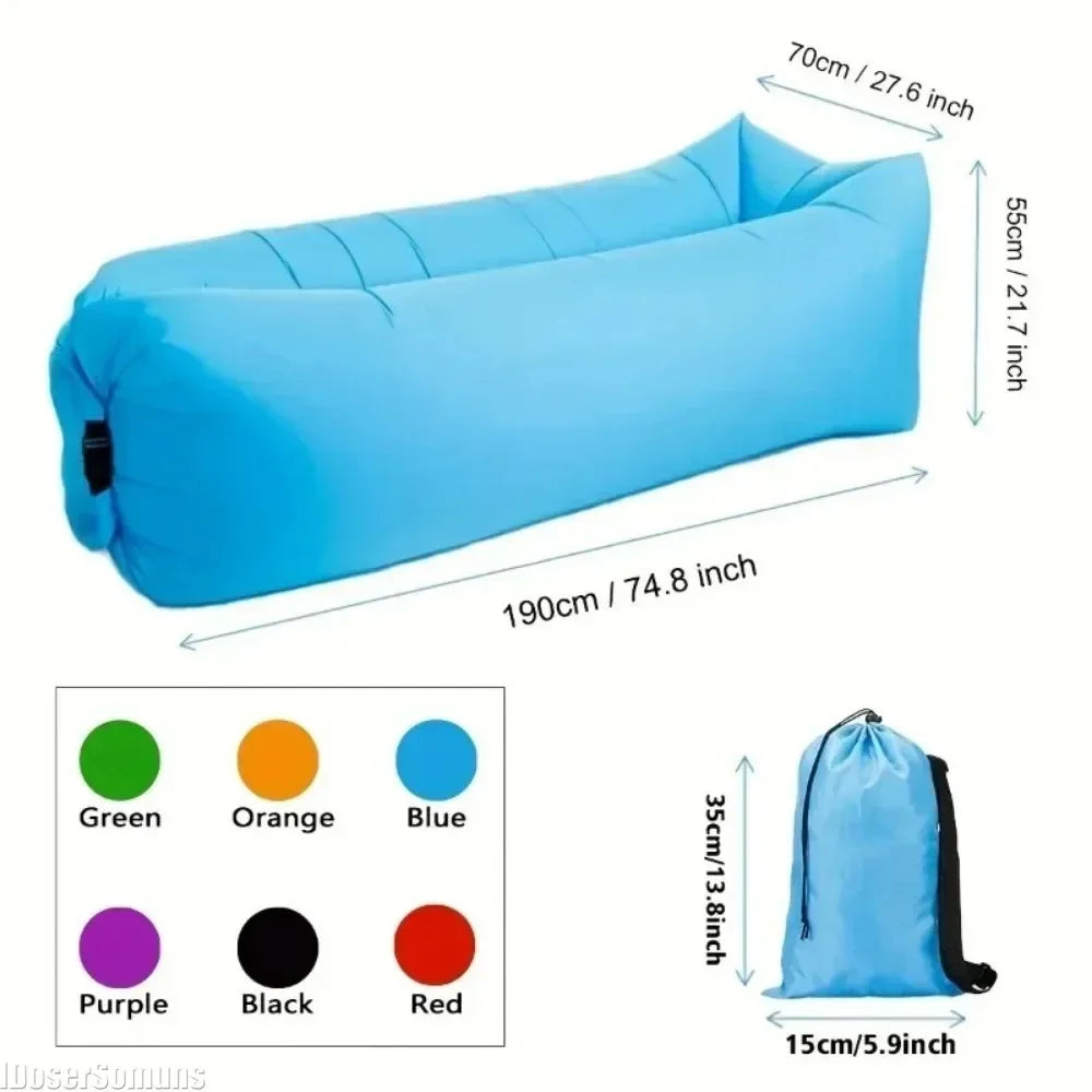 Outdoor Air Lazy Inflatable Sofa Bag Portable