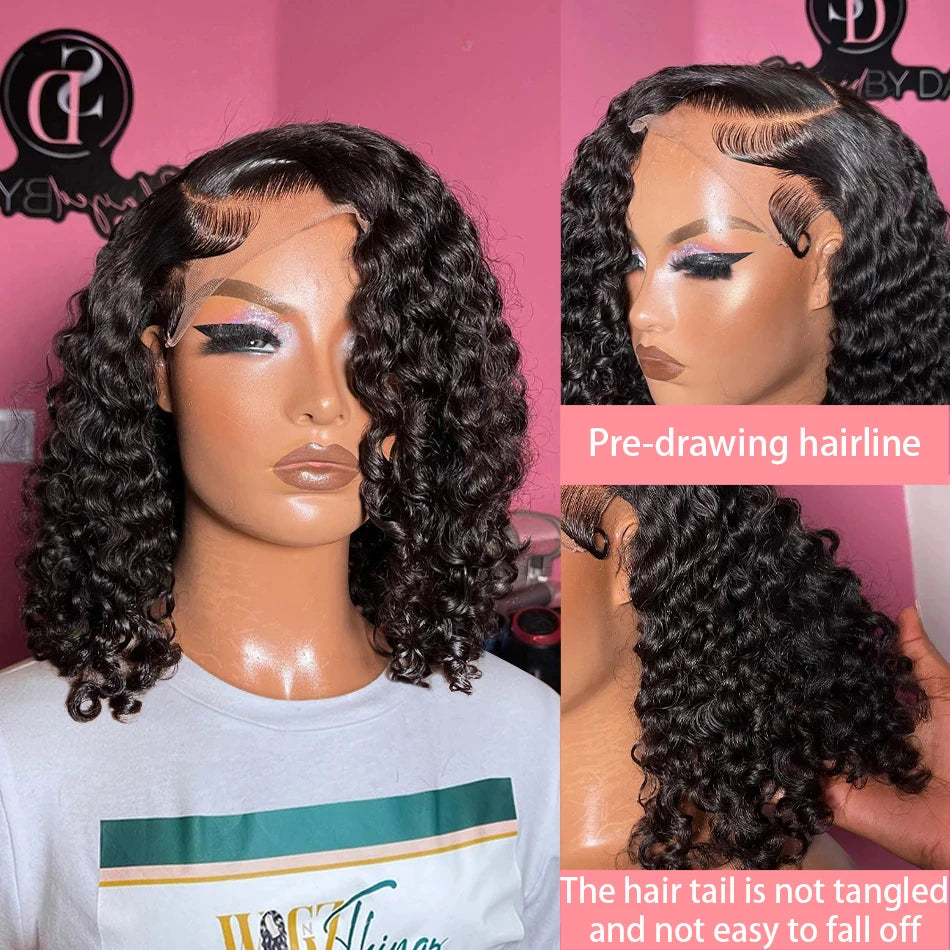 Brazilian Loose Deep Wave 13x4 Lace Frontal Human Hair Wigs