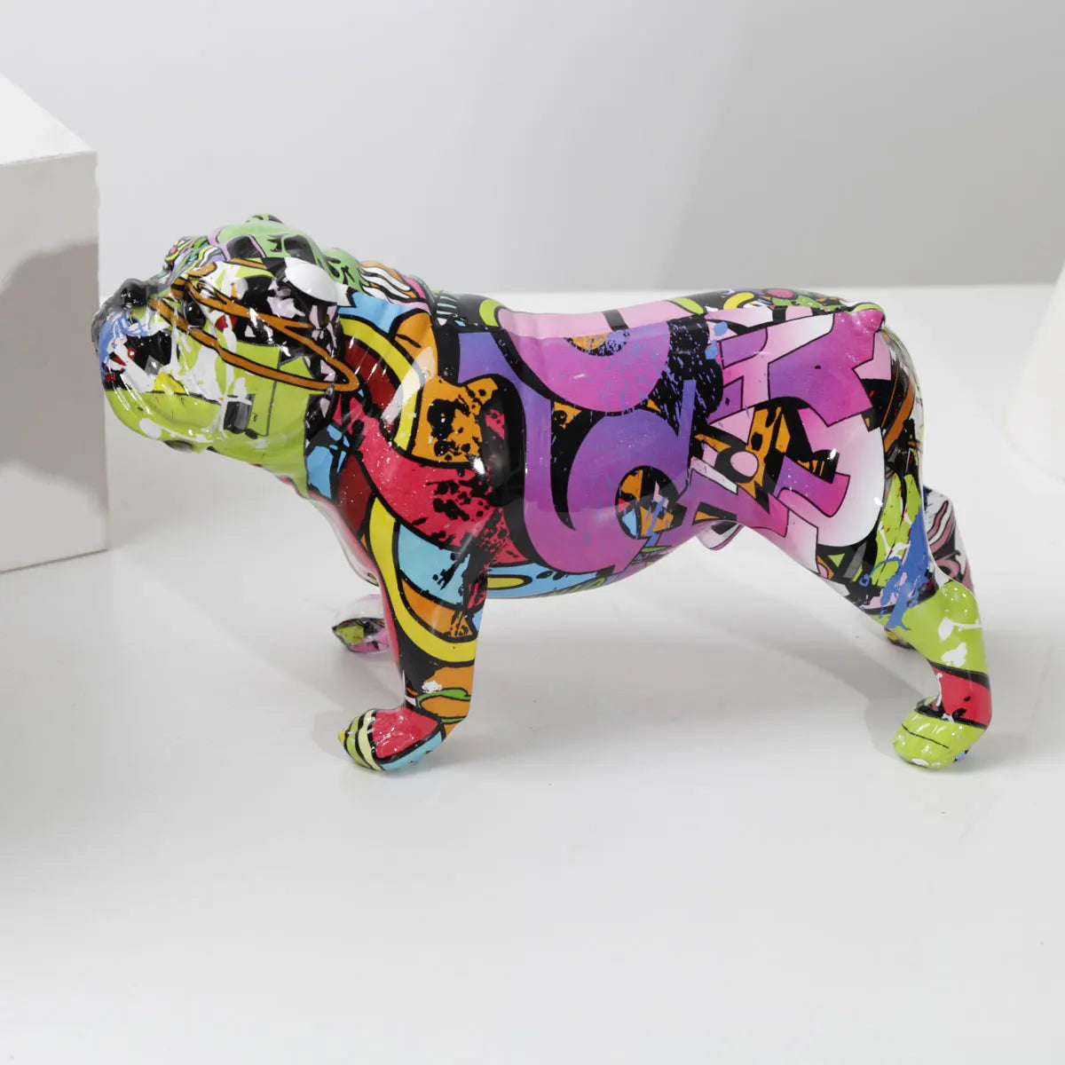 Creativity Bulldog Graffiti Home Decor