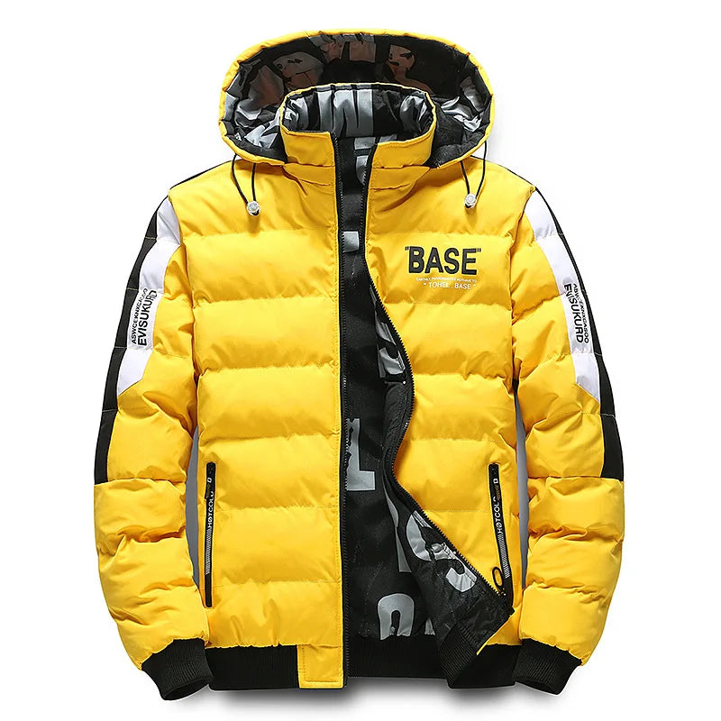 Thickened Down Jacket Double-Sided Clothes Removable Cap
