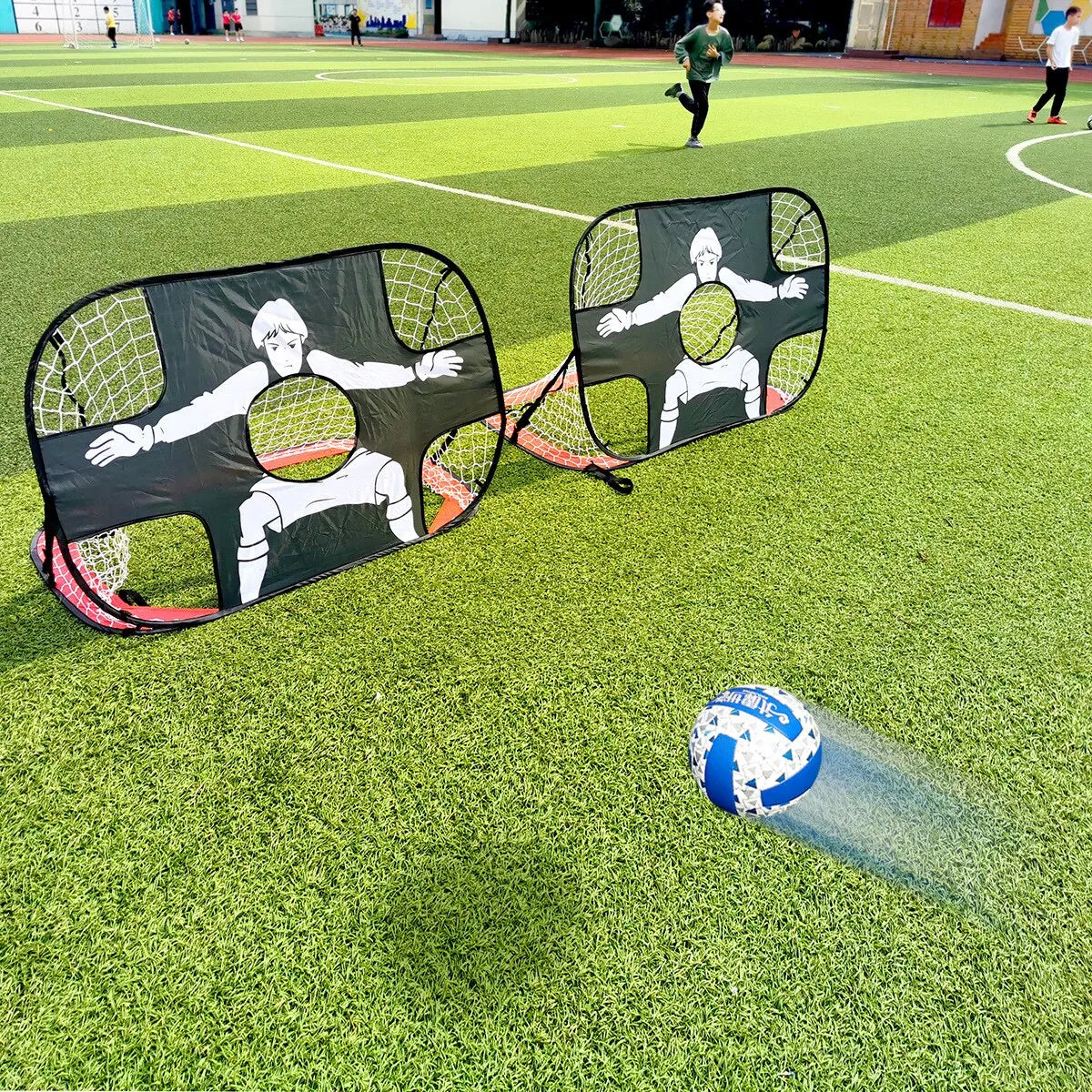 Foldable Nylon Soccer Goal for Indoor Outdoor Training