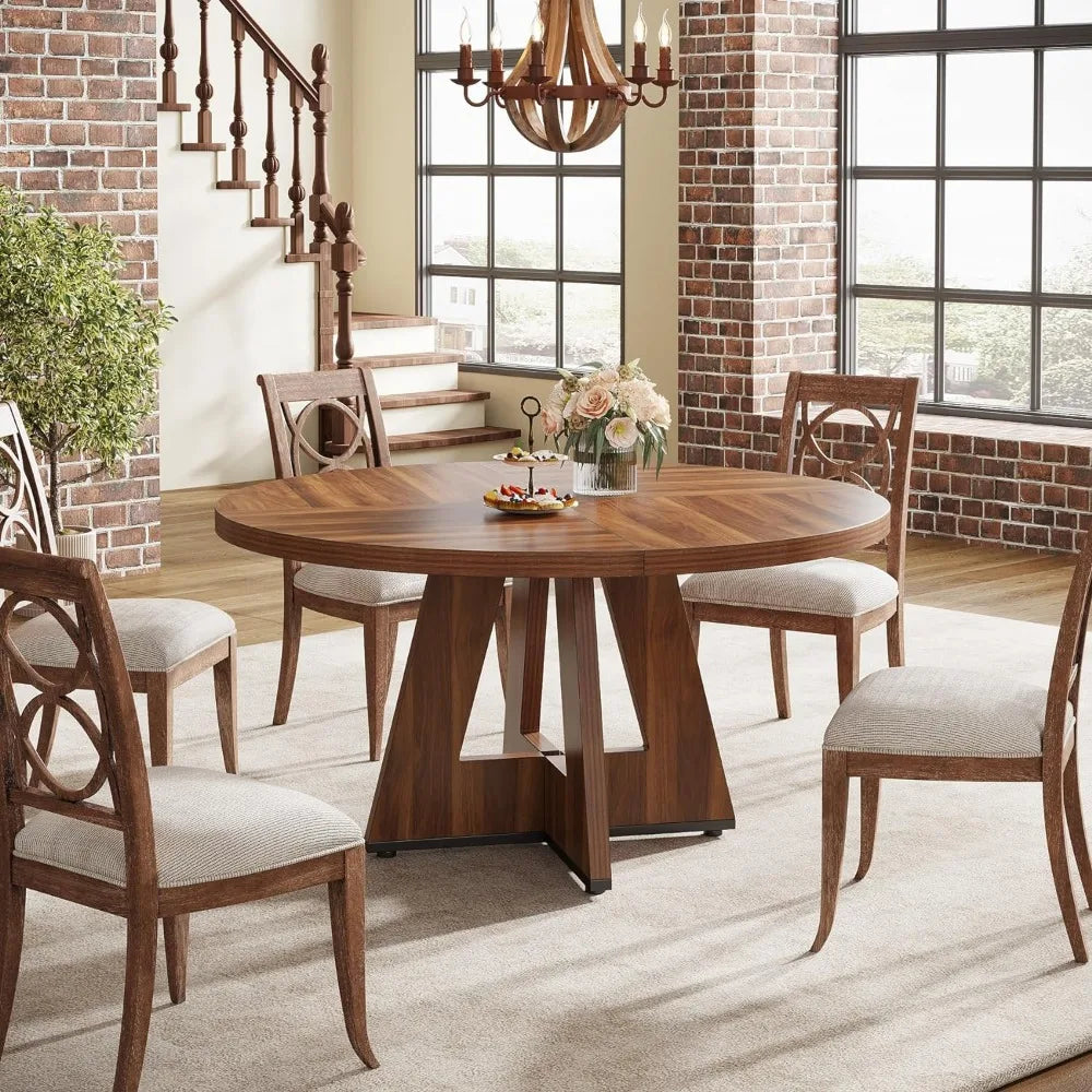 Dining table and chair set 47 inches 4 chairs