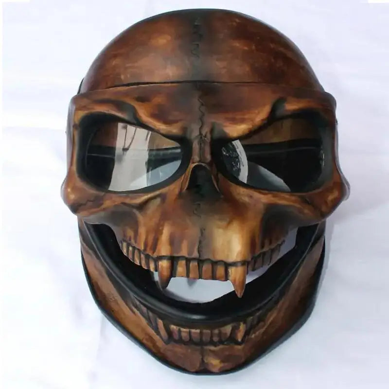 Skull Skeleton Motorcycle Helmet Cover