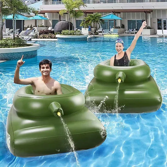 PVC Inflatable Tank with Water Sprayer