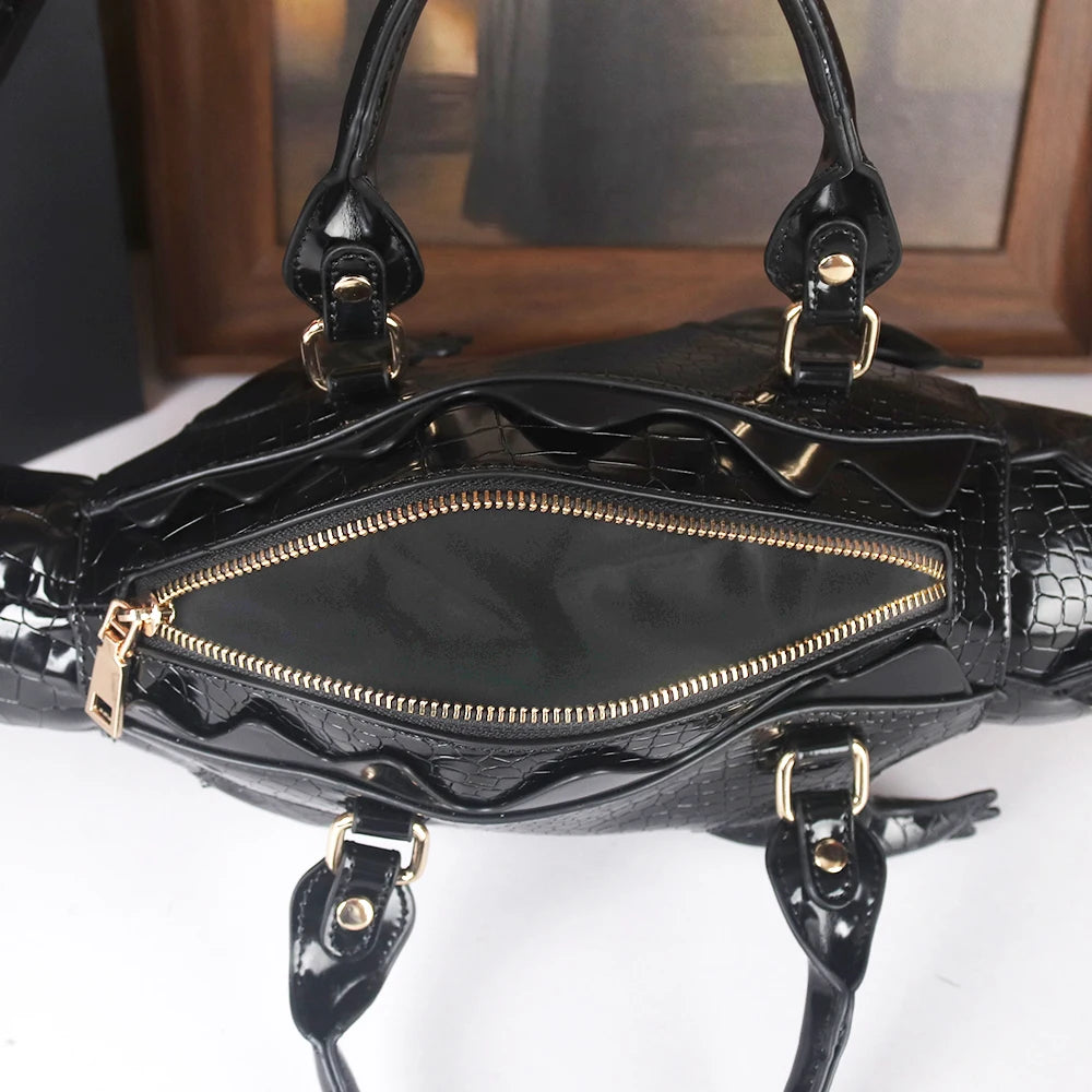 Creative Three-Dimensional Crocodile Bag