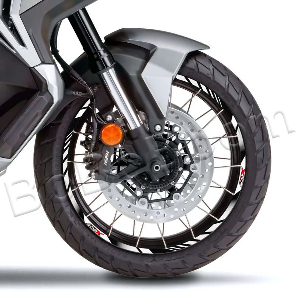 Motorcycle Wheel Stickers 17″15″ inch Rim Reflective Decals