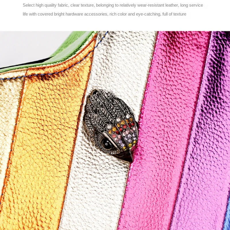 New Rainbow Splice Crossbody Bag