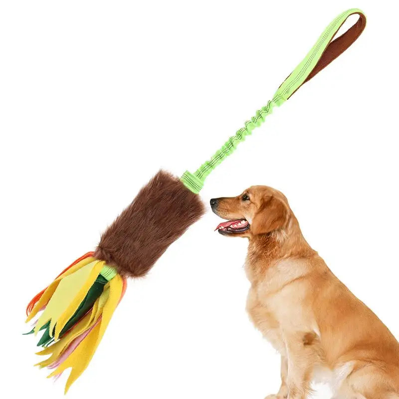 Fun Squeaky Dog Chew Toy Puppy Rope