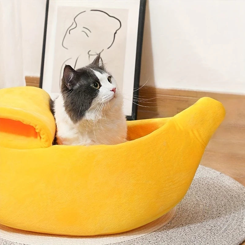 Plush Banana Pet Habitat