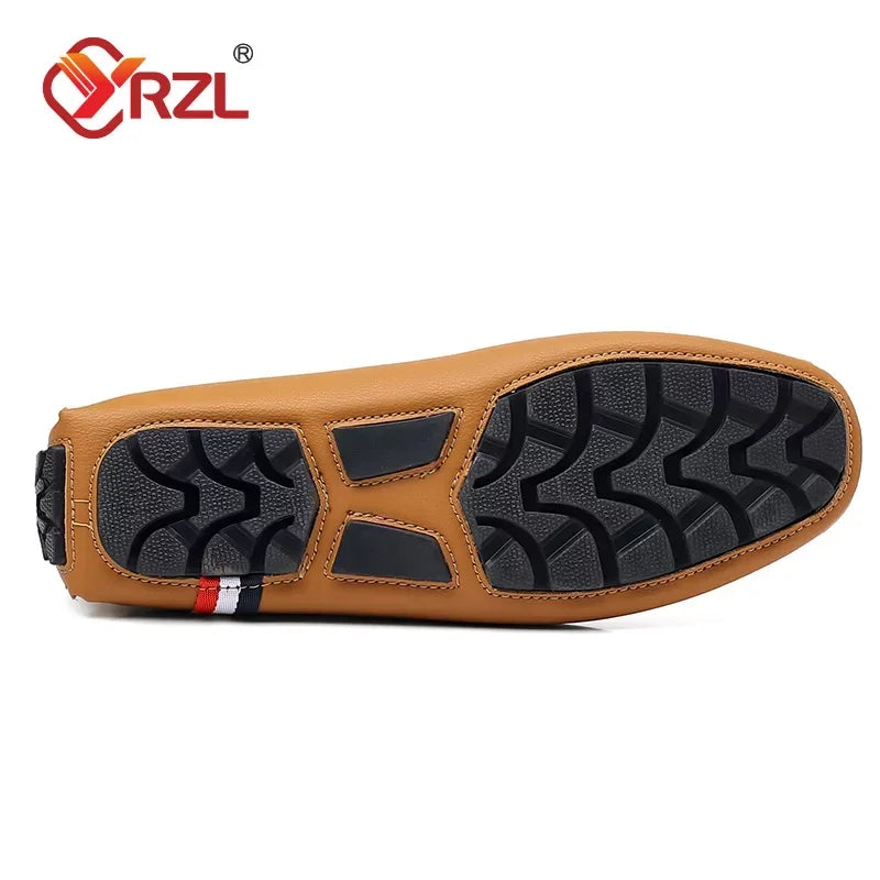 Casual Leather Italian Comfortable Moccasins