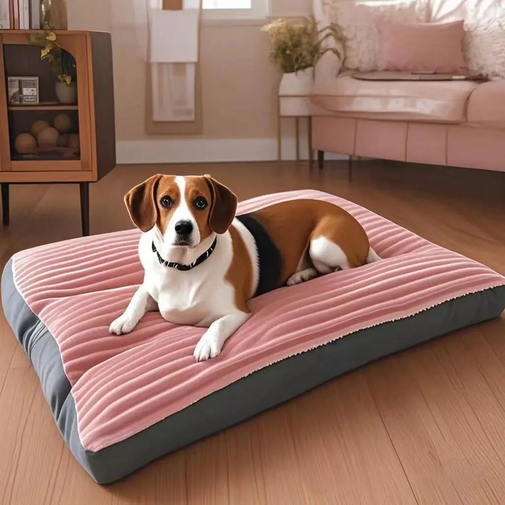 Washable Large Corduroy Thick Deep Sleep Cushion