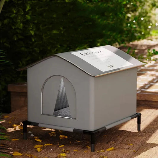 Stray Cat Dog House Waterproof Foldable Washable