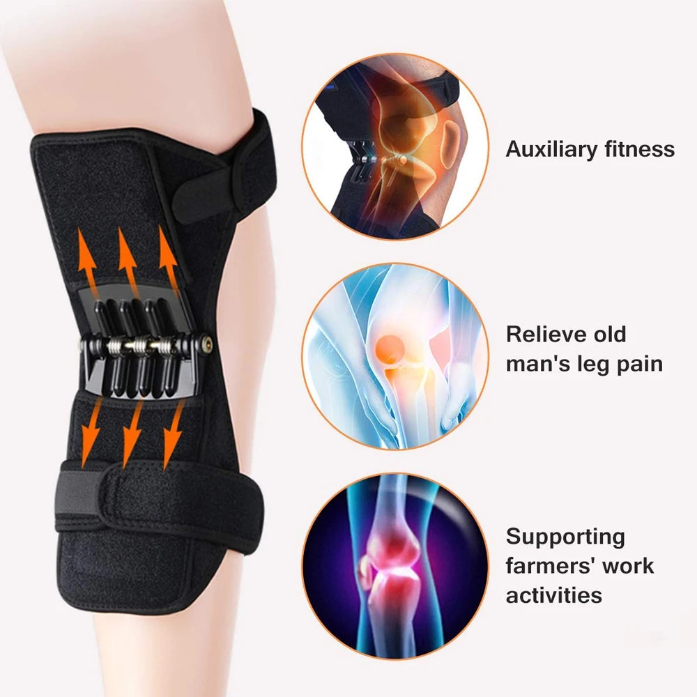 1Pair Knee Protection Power Support Knee Pads