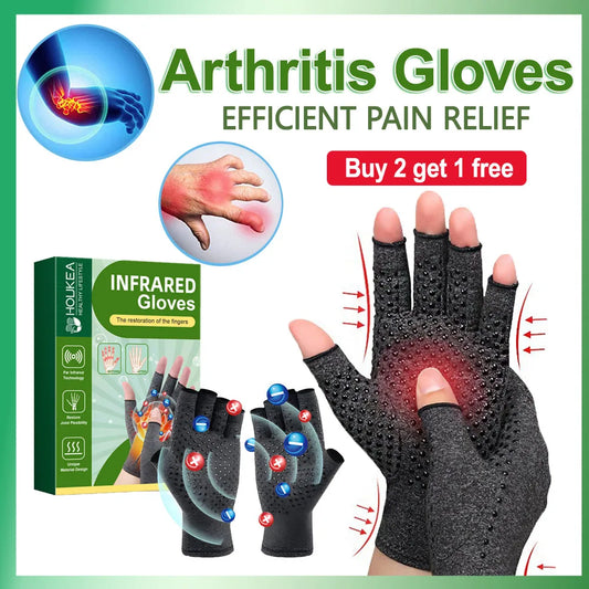 Compression Arthritis Gloves Wrist Support Therapy Pain Relief