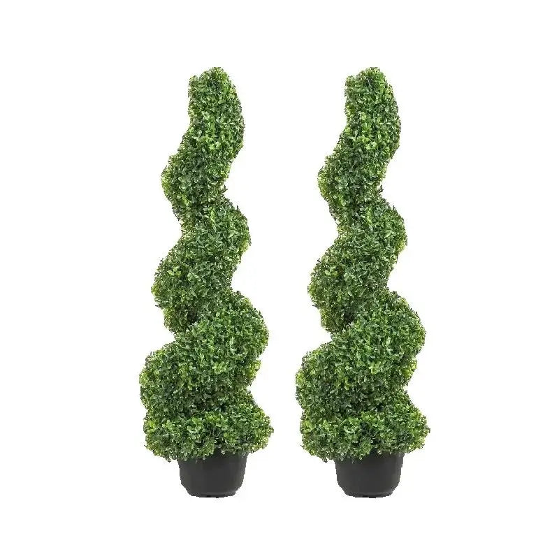1/2pcs Spiral Artificial Plant 24/36/48in