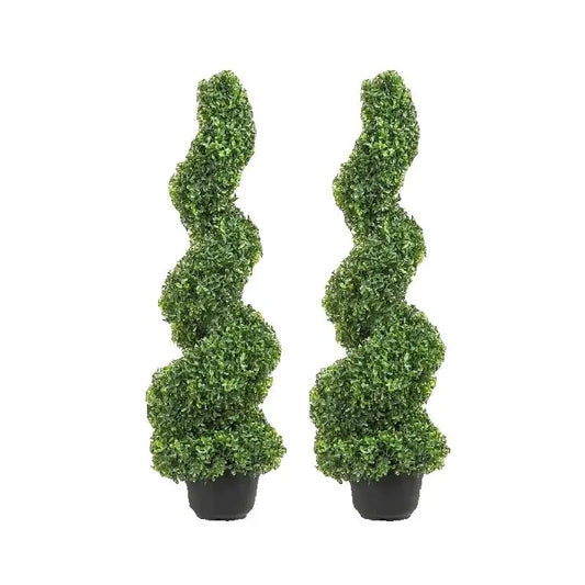 1/2pcs Spiral Artificial Plant 24/36/48in