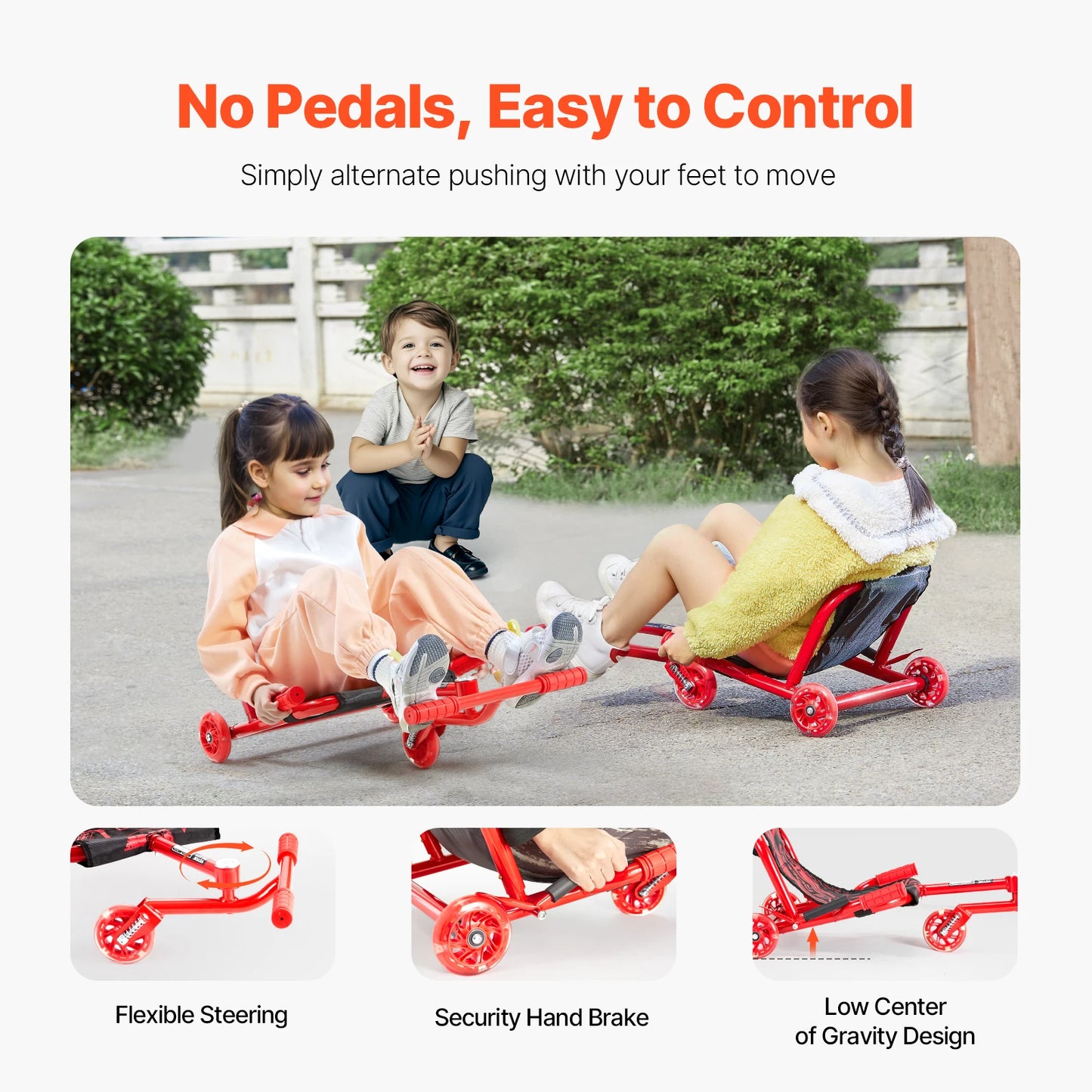Zig-Zag Motion Drifting Outdoor Sport Toy