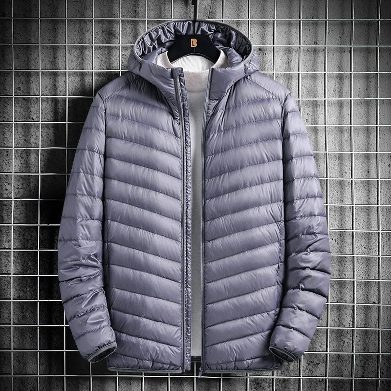 Lightweight Hooded Cotton Jacket