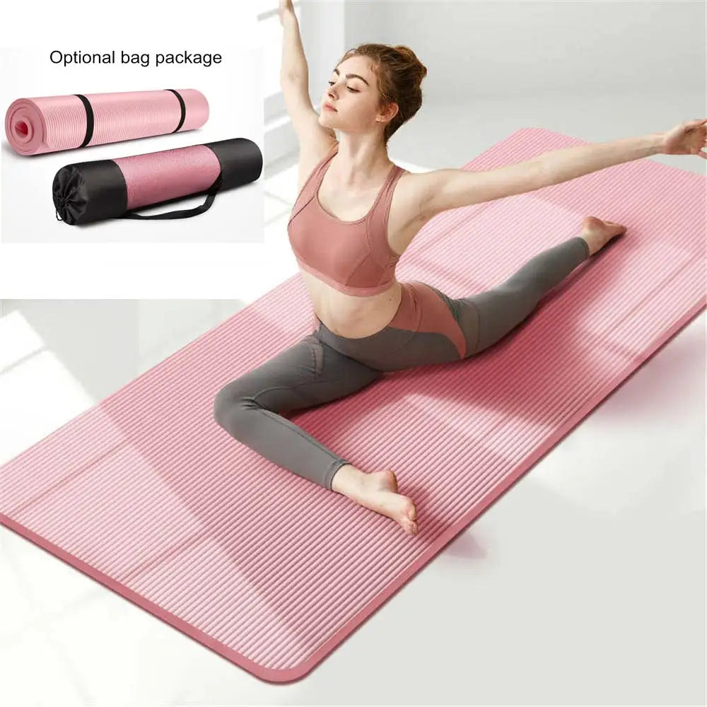 20/15/10 MM Extra Thick Double Layer Non-Slip Yoga Pad