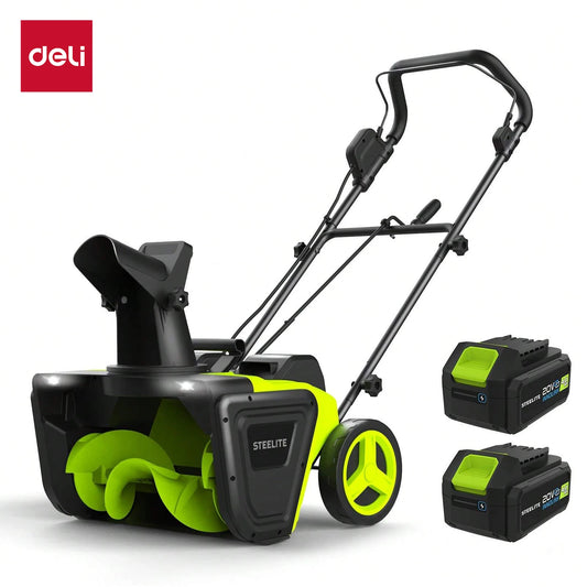 42V 20" Cordless Snow Blower Dual 4.0Ah Batteries & Charger Included