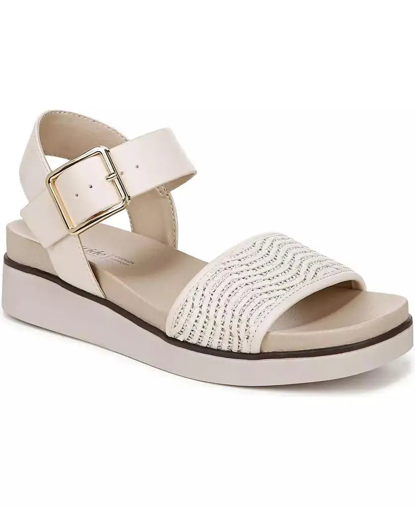 Square Open Toe Platform Sandals