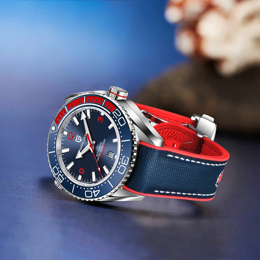 Sporty Rubber Diving Watch